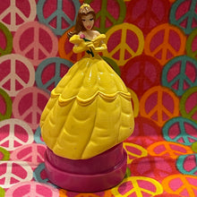 Load image into Gallery viewer, Disney  Beauty And The Beast Princess Belle Figure 3.25" Rubber Stamper Yellow Dress (Pre-owned)