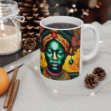 Load image into Gallery viewer, Colors of Africa Warrior #9 11oz AI Decorative Coffee Mug
