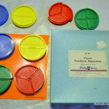 Load image into Gallery viewer, Visual Fractions Apparatus N104 Teaches Fraction Reasoning UK (Pre-Owned)
