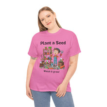 Load image into Gallery viewer, Plant A See Watch it Grow Young Boy 100% Cotton Classic Fit T-shirt