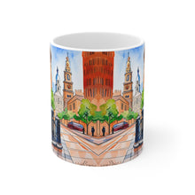 Load image into Gallery viewer, At the Cafe Philadelphia Liberty Bell #48 Mug 11oz mug AI-Generated Artwork