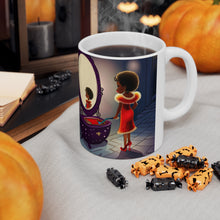 Load image into Gallery viewer, Playing Dress up Just Like Mommie #15 Mug 11oz mug AI-Generated Artwork