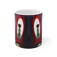 Load image into Gallery viewer, Playing Dress up Just Like Mommie #14 Mug 11oz mug AI-Generated Artwork