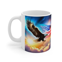 Load image into Gallery viewer, The United States of America USA Flag Eagle #1 Mug 11oz mug AI-Generated Artwork