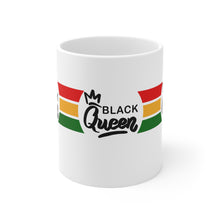 Load image into Gallery viewer, Black Queen No Word 11oz White Ceramic Beverage Mug Decorative Art