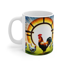 Load image into Gallery viewer, Rise and Shine #43 Ceramic 11oz AI Decorative Coffee Mug