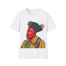 Load image into Gallery viewer, Colors of Africa Warrior King #6 Unisex Softstyle Short Sleeve Crewneck T-Shirt