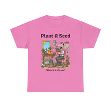 Load image into Gallery viewer, Frustrated Plant A See Watch it Grow Young Boy 100% Cotton Classic Fit T-shirt
