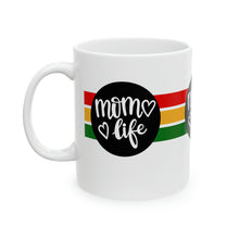 Load image into Gallery viewer, Mom Life 11oz White Ceramic Beverage Mug Decorative Art