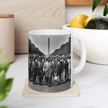 Load image into Gallery viewer, Civil Rights Movement for Peace & Equality #10 Mug AI-Generated Artwork 11oz mug