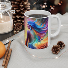 Load image into Gallery viewer, Beyond the universe  Human Female Mug 11oz mug AI-Generated Artwork