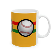 Load image into Gallery viewer, Sports Game No Word Baseball 11oz Ceramic Beverage Mug Decorative Artwork