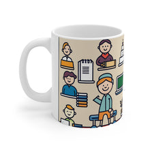 Load image into Gallery viewer, Professional Worker Teachers #9 Ceramic 11oz Mug AI Artwork