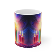 Load image into Gallery viewer, Happy Birthday Candles #16 Ceramic 11oz Mug AI-Generated Artwork