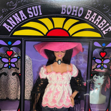 Load image into Gallery viewer, Mattel 2005 Anna Sui Boho Barbie Gold Label #J8514
