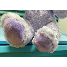 Load image into Gallery viewer, Build-A-Bear Lavender Shaggy Sitting Plush (Pre-owned) Bear 16" BABW Workshop