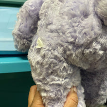 Load image into Gallery viewer, Build-A-Bear Lavender Shaggy Sitting Plush (Pre-owned) Bear 16" BABW Workshop
