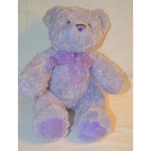 Load image into Gallery viewer, Build-A-Bear Lavender Shaggy Sitting Plush (Pre-owned) Bear 16" BABW Workshop