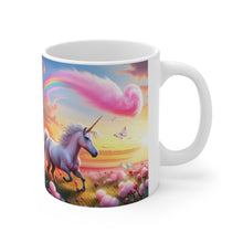 Load image into Gallery viewer, I Dream of Unicorns & Butterflies #28 Ceramic 11oz AI Decorative Coffee Mug