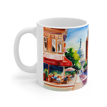 Load image into Gallery viewer, At the Cafe Washington DC #41 Mug 11oz mug AI-Generated Artwork