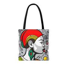Load image into Gallery viewer, Color of Africa #23 Tote Bag AI Artwork 100% Polyester