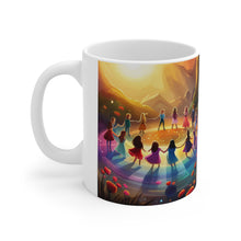 Load image into Gallery viewer, A Place of Peace Children at Play #3 Mug 11oz mug AI-Generated Artwork