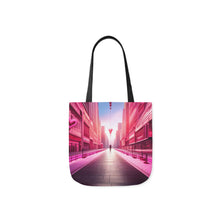 Load image into Gallery viewer, Pink Heart Series #8 Fashion Graphic Print Trendy 100% Polyester Canvas Tote Bag AI Image