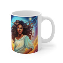 Load image into Gallery viewer, Beyond the Universe Female Queen #1 Mug 11oz mug AI-Generated Artwork
