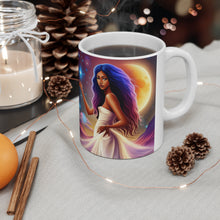 Load image into Gallery viewer, Beyond the Universe Female Queen #3 Mug 11oz mug AI-Generated Artwork