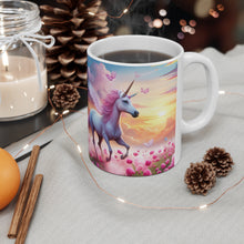 Load image into Gallery viewer, I Dream of Unicorns & Butterflies #26 Ceramic 11oz AI Decorative Coffee Mug
