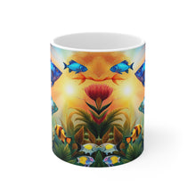 Load image into Gallery viewer, A Menagerie of a colorful Sea-life #6 Mug 11oz mug AI-Generated Artwork
