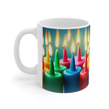 Load image into Gallery viewer, Happy Birthday Candles #6 Ceramic 11oz Mug AI-Generated Artwork