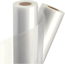 Load image into Gallery viewer, Clear Vinyl Laminate for Stickers, 12" x 15FT Laminate Roll Self-Adhesive for Decals, Stencils, Waterproof, Permanent Clear Adhesive Vinyl Laminate, Glossy Sticker Laminate by Turner Moore Edition