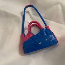 Load image into Gallery viewer, Barbie Blue and Pink Purse tote Handbag (Pre-owned)
