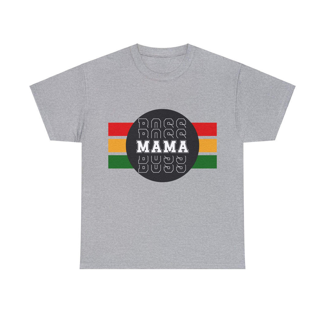 Muse Wearable Boss MAMA Mother's Day Unisex Heavy Cotton Crewneck T-Shirt