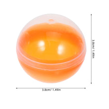 Load image into Gallery viewer, 100Pcs Gumball Vending Machine Capsules 1.5 inch Empty Round Capsules Plastic Small Balls Prizes Containers for Prizes Party Favors, Vending Machines