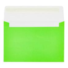 Load image into Gallery viewer, Paper Junkie 112 Pack Bright Neon Colored Envelopes with Self-Adhesive, Bulk Set for 4x6 Invitations, Greeting Cards, Birthday, Baby Shower (A6)