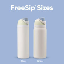 Load image into Gallery viewer, Owala FreeSip Insulated Stainless Steel Water Bottle with Straw for Sports, Travel, and School BPA-Free Sports Water Bottle, 24 oz, Iced Breeze