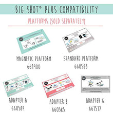 Load image into Gallery viewer, Sizzix Big Shot Plus 660340 Manual Die Cutting & Embossing Machine for Arts & Crafts, Scrapbooking & Cardmaking, 9” Opening