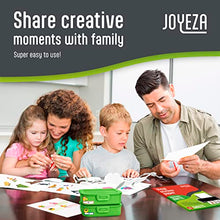 Load image into Gallery viewer, JOYEZA Premium Printable Vinyl Sticker Paper for Inkjet Printer - 25 Sheets Matte White Waterproof, Dries Quickly Vivid Colors, Holds Ink well- Tear Resistant - Inkjet & Laser Printer