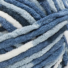 Load image into Gallery viewer, Bernat Blanket Faded Blues Yarn - 2 Pack of 300g/10.5oz - Polyester - 6 Super Bulky - 220 Yards - Knitting/Crochet
