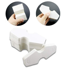 Load image into Gallery viewer, Twdrer 400PCS Blank White Kraft Paper Jewelry Necklace Bracelet Earrings Hair Tie Display Hanging Cards Price Tags with Hole(10.5cm x 4.5cm)