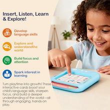 Load image into Gallery viewer, Interactive Learning Tablet for Kids, Educational Talking Toy with 30 Flash Cards for Alphabets, Phonics, Words, Music & Quiz, Best Learning Toy for Ages 2-5, Birthday Gift for Boys&Girls, Blue