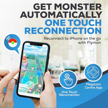Load image into Gallery viewer, Megacom Flymon Auto Catcher & GPS Joystick for iOS Only - Wireless Location Simulator & Auto Spin/Catch Accessory - Bluetooth Navigation Controller for AR Games - White