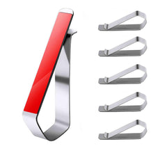 Load image into Gallery viewer, 6-Pack Premium Stainless Steel Clips with 3M Adhesive – DIY Car Sun Visor Mounting Kit for Photo Frames (Not Included), Strong Hold Accessory for Custom Displays, Versatile for Home & Office & Use