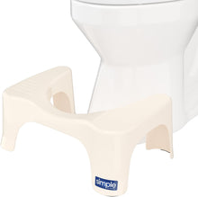 Load image into Gallery viewer, Squatty Potty Simple Bathroom Toilet Stool, Buttercream 7", Ergonomic Stool – Posture-Enhancing Bathroom Footrest for Improved Digestion & Constipation Relief