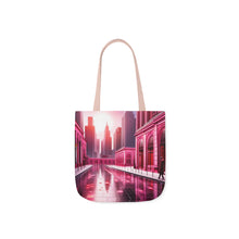 Load image into Gallery viewer, Pink Heart Series #10 Fashion Graphic Print Trendy 100% Polyester Canvas Tote Bag AI Image