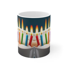 Load image into Gallery viewer, Happy Birthday Candles #12 Ceramic 11oz Mug AI-Generated Artwork