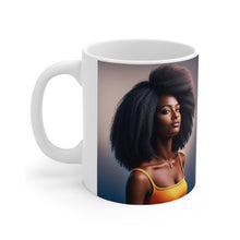 Load image into Gallery viewer, Retro 60s Female Queen #6 Mug 11oz mug AI-Generated Artwork