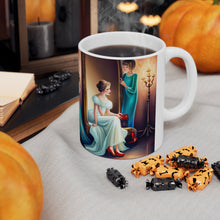 Load image into Gallery viewer, Playing Dress up Just Like Mommie #9 Mug 11oz mug AI-Generated Artwork